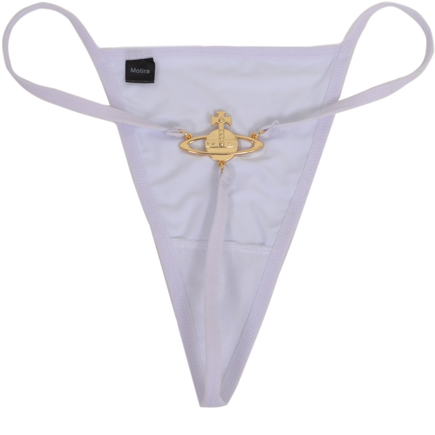 Reworked Westwood thong | White