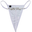 Heart tattoo thong | White