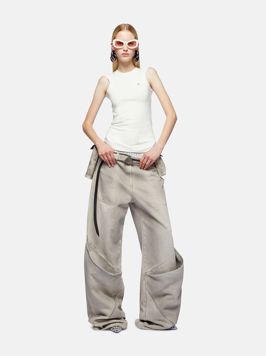 Vintage grey long pants