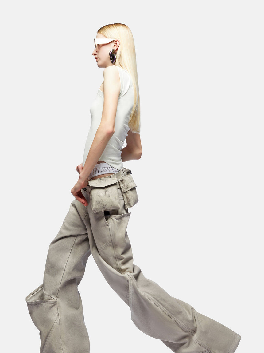 Vintage grey long pants